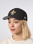 Бейсболка NEW ERA арт. 60691834 New Orleans Saints NFL (черный)